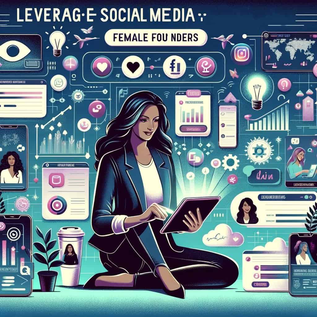 Leverage Social Media for female founders 2024